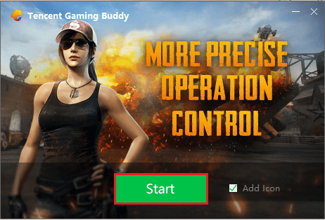 Start Tencent PUBG Mobile PC Emulator