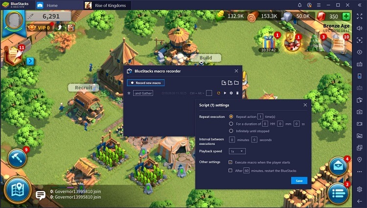 Rise of Kingdoms for PC with BlueStacks Macros_3