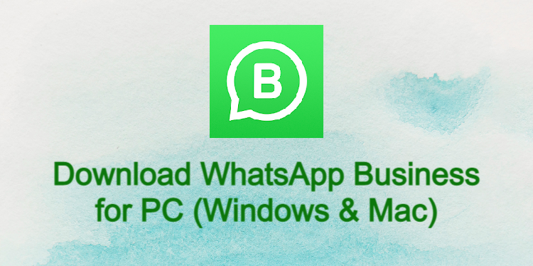 WhatsApp Business for PC